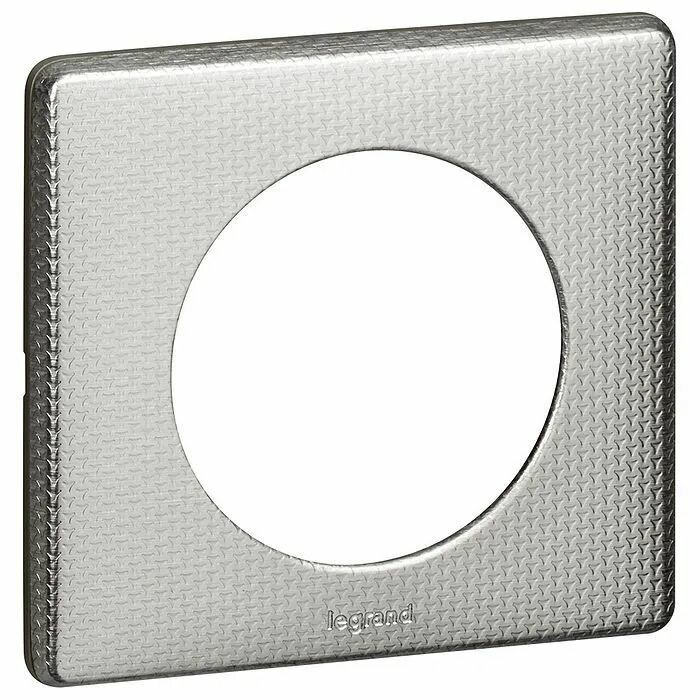 Celiane 068721 Рамка 1-постовая (сильвер пунктум) Упаковка (5 шт.) Legrand - фото №1