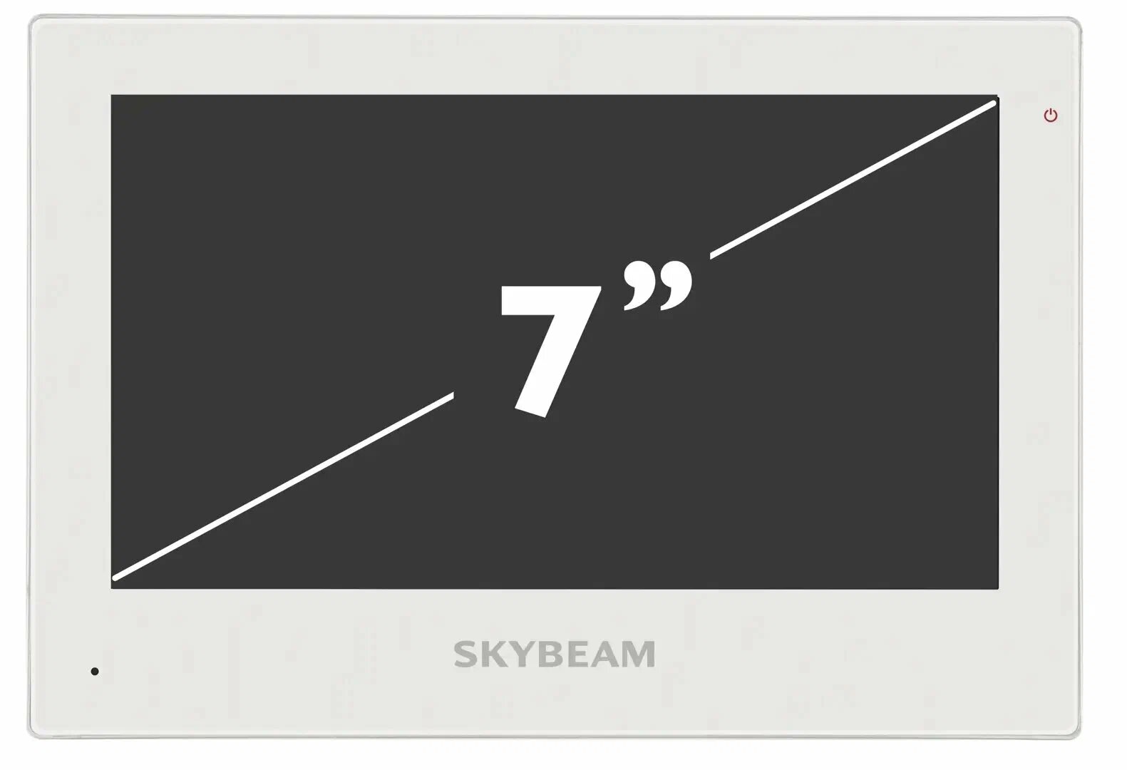 Видеодомофон SKYBEAM 95703HPWH, Wi-Fi, 7", сенсорный, цвет белый