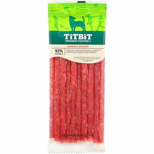 Лакомство для собак TitBit - Колбаски Кальяри, 50 г, 1 шт.