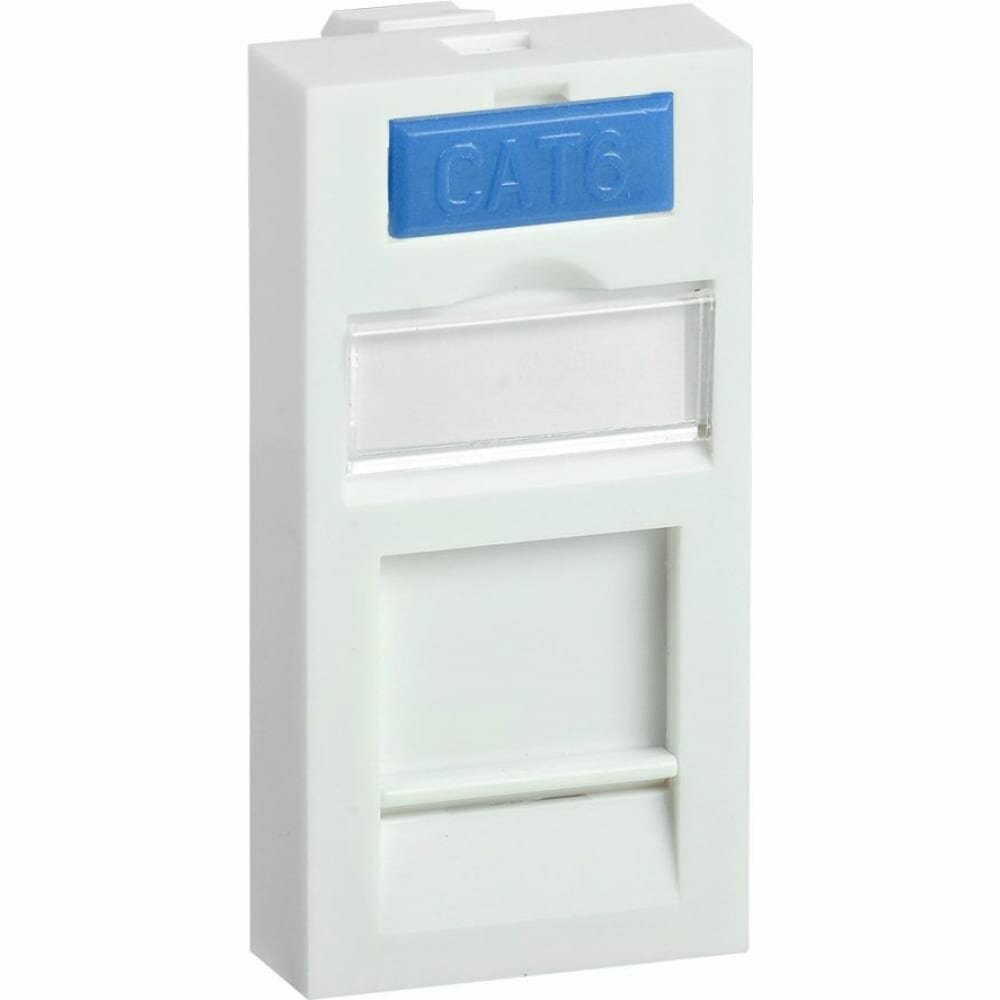 ITK Вставка 45х22,5мм для 1 мод. Keystone Jack с маркером ITK CS6-11M - фото №3