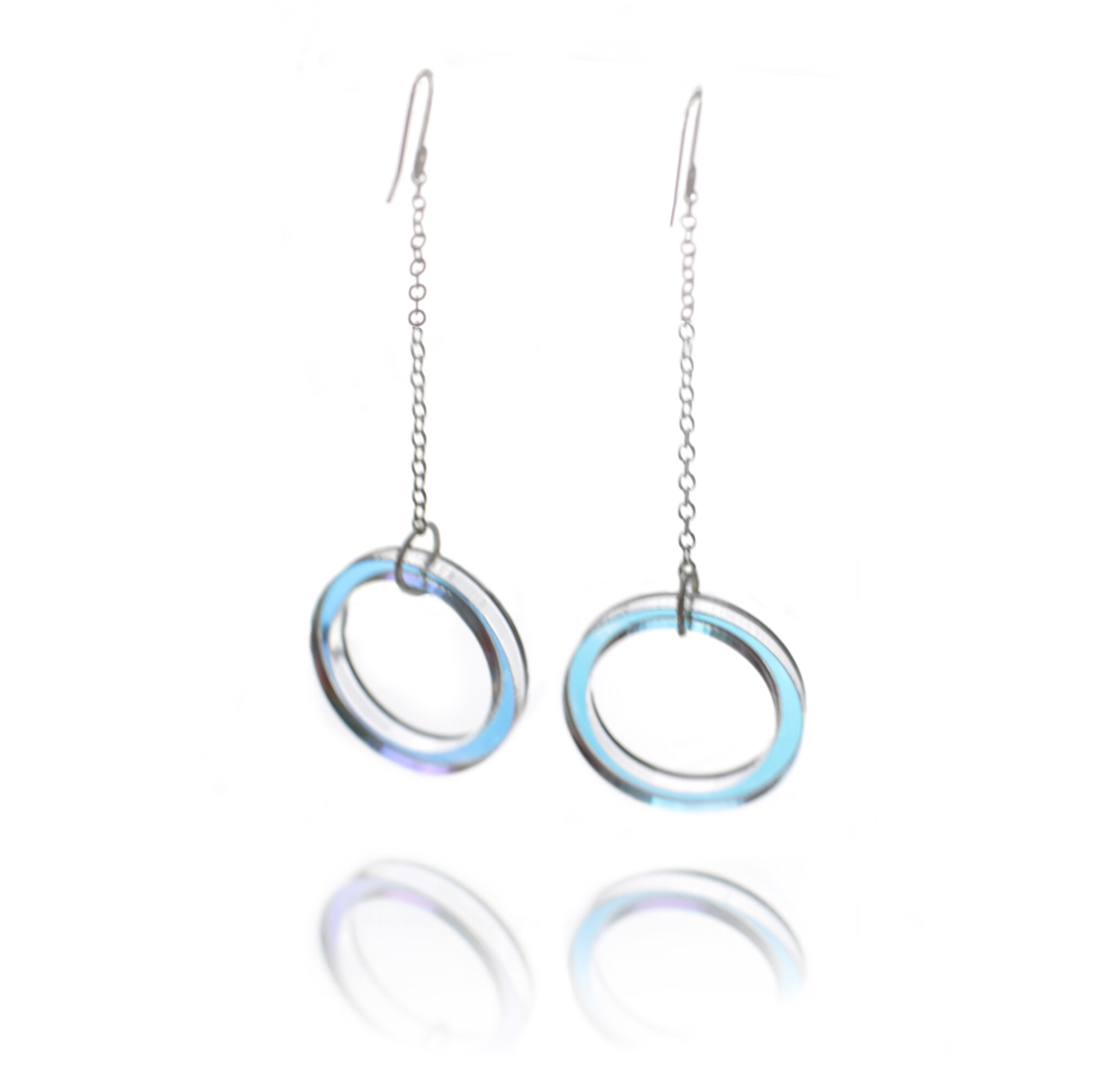 Серьги цепочки