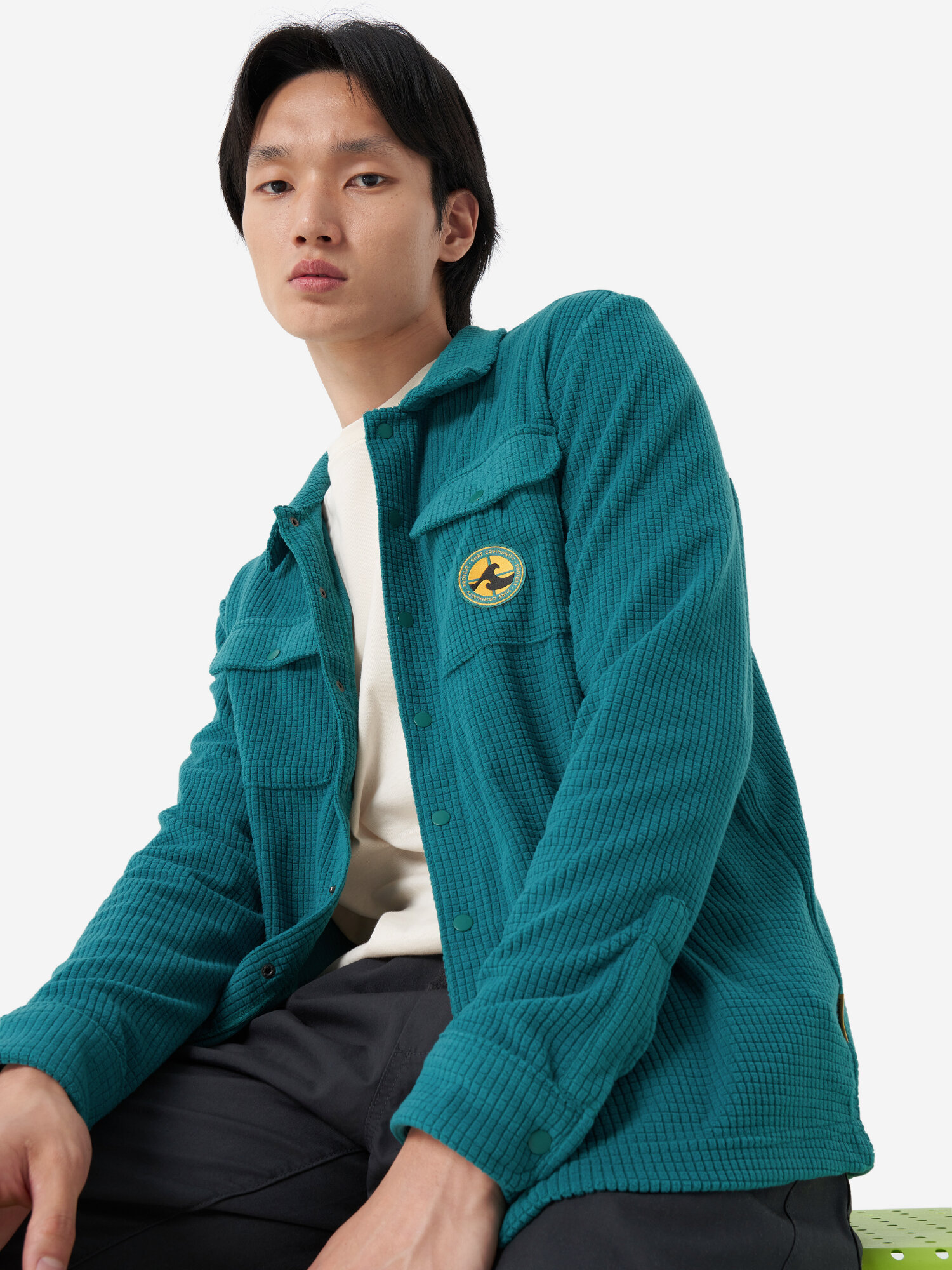 Джемпер PROTEST Protest AW25 Male AU FLEECE SHIRT, размер 50