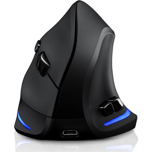 Вертикальная беспроводная игровая мышь ZeItes 2400 DPI 24 ГГц RGB для ПК и ноутбука 2099₽