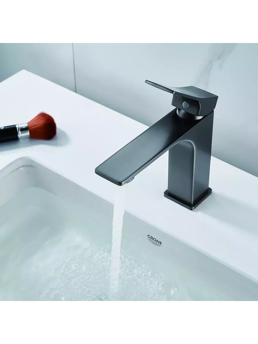 Смеситель S6101T для раковины графит — фото 1