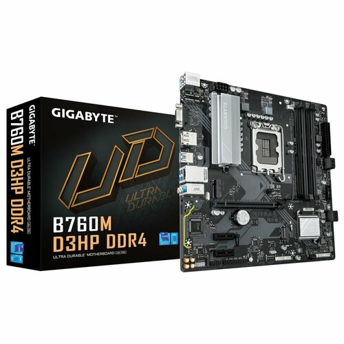 Материнская плата Gigabyte B760M D3HP DDR4 12604₽