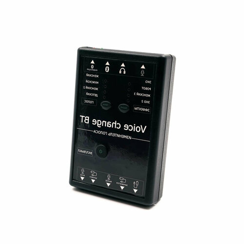 Изменитель голоса Блютус Voice Changer 9В A18230EB - изменить голос по телефону на мужской и на женский онлайн Беспроводное подключение к мобил 13976₽