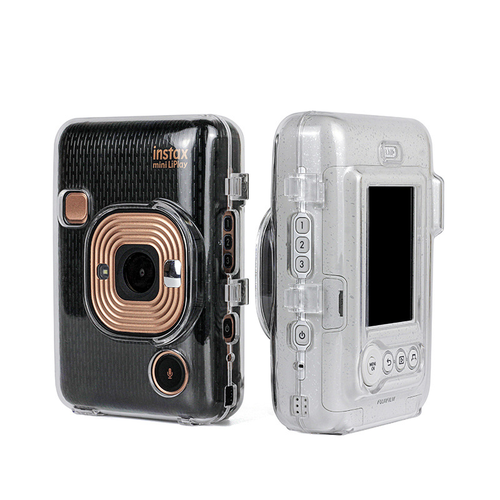 Защитный чехол-корпус-бокс MyPads для фотоаппарата Fujifilm Instax Mini LiPlay моментальной печати противоударный прозрачный