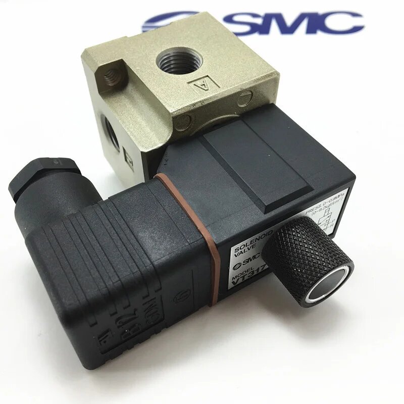 Распределитель давления SMC EVT317-4DO-02F-Q, 0,9 бар, 90x50x50мм