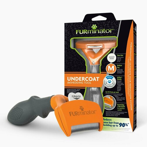 Фурминатор для собак средних короткошерстных пород, FURminator Dog Undercoat M Short Hair 12 YA