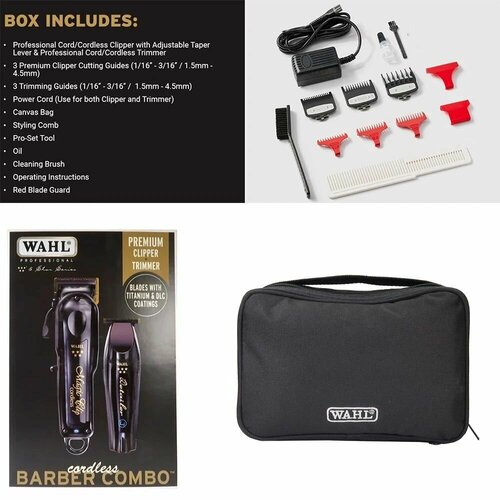 WAHL Five Star Cordless Magician аккумуляторная машинка для стрижки волос 2 шт 10500₽