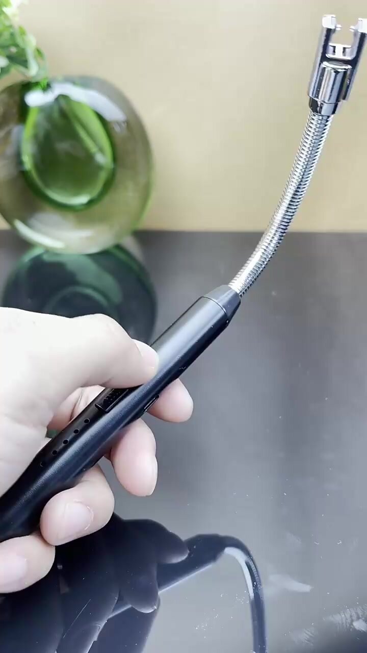 Электронные зажигалки, импульсы дуги, зарядный интерфейс USB, вращающийся металлический шланг — фото 1