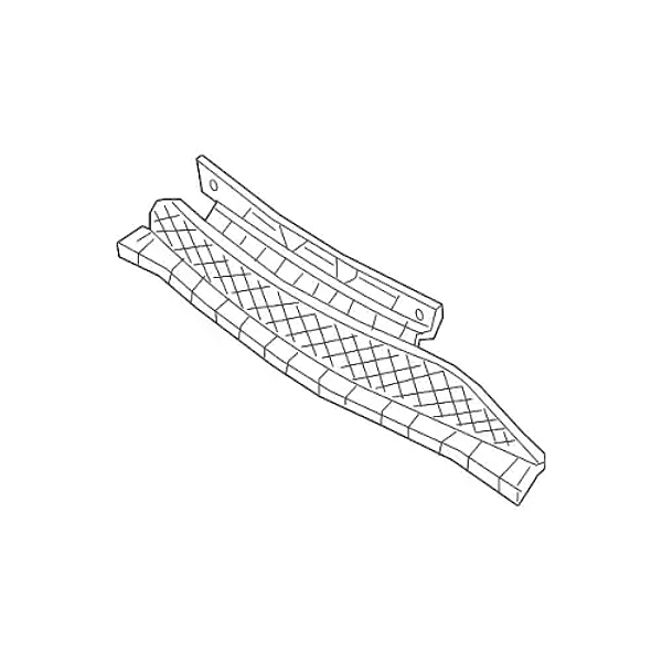 MERCEDES BENZ A292885512228 (A292885512228) решетка переднего бампера средняя