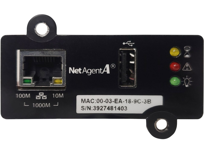 Адаптер DA 807 (with USB port) адаптер DA 807 (with USB port)/ Powercom SNMP adapter DA 807 (with USB port)