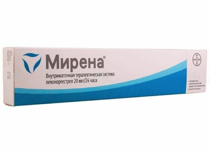 Мирена  внутриматочная терапевтическая система  1 шт 