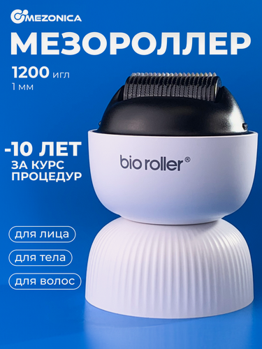 Изображение товара Mezonica Bio Roller G4 Щетка мезороллер 1 мм для мезотерапии ухода для кожи волос бороды