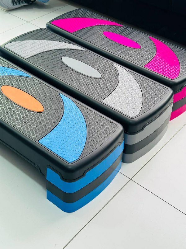 Степ платформа для фитнеса Доска степ 3х уровен 78х29х20 — фото 1