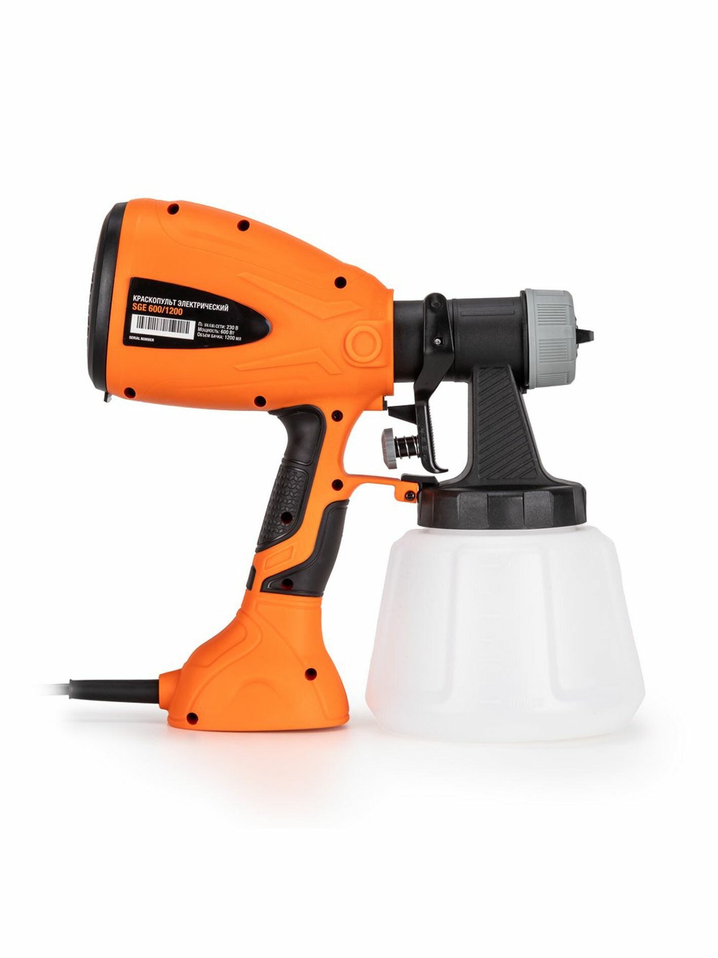 Краскопульт электрический SGE 600/1200 — фото 1