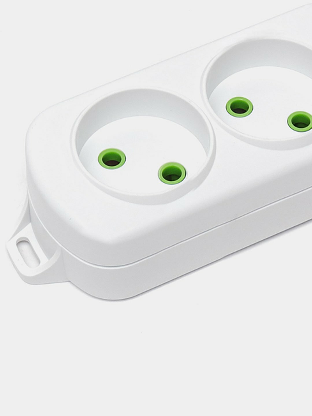 Универсальный электрический удлинитель, 2 входа, 2 м удлинитель — фото 1