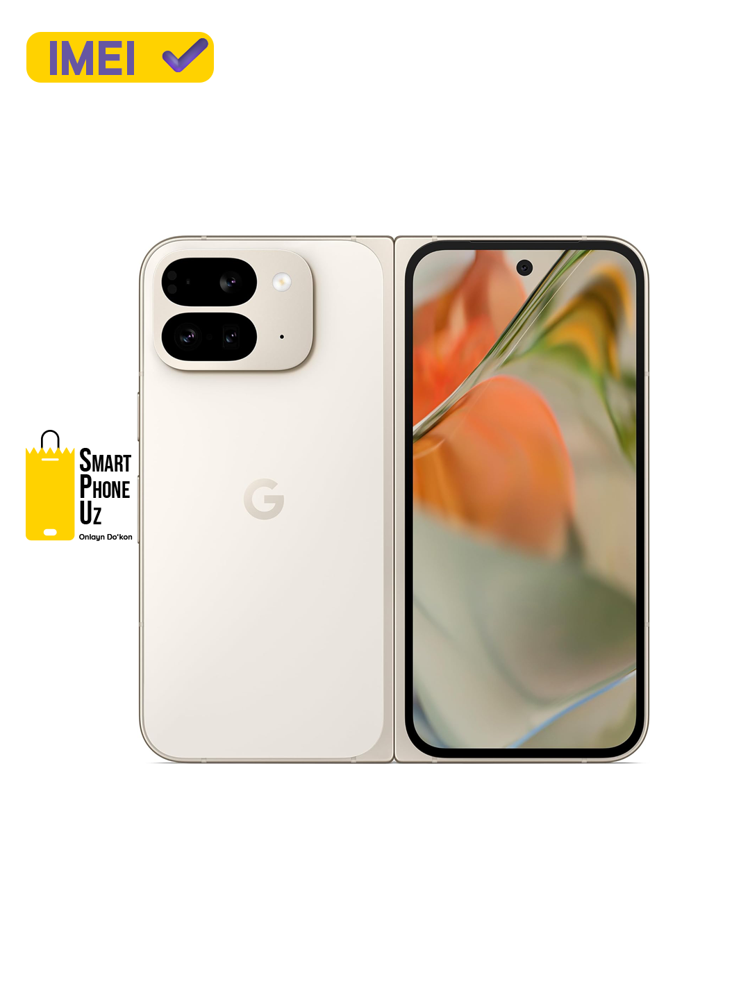 Google Pixel 9 Pro Fold 512GB Porcelain – складной флагман с большим памятью
