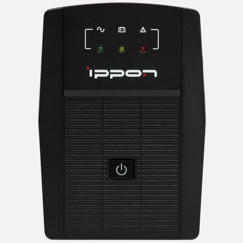 Изображение товара ИБП Источник бесперебойного питания Ippon Back Basic 1050 Euro (403409) 1050VA/600W, USB, 2*EURO, черный