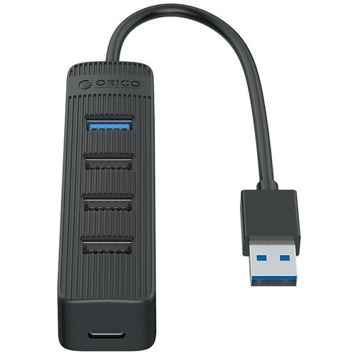 Концентратор USB 30 Orico Twu32-4a-bk 1 x USB30 3 x Usb20 черный SD reader 126700₽