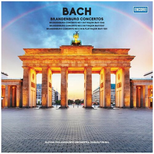 чехол кейс сумка для наушников major i ii bt iii iv Виниловая пластинка Symphony Orchestra. Bach. Brandenburg Concertos (LP)