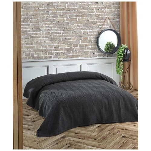 Покрывало-простынь AMBIELLA 220х240, вафельное, крем