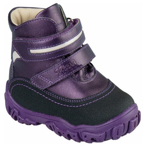 Ботинки утепленные Twiki, TW-521-15 цвет фиолетовый металлик размер 22