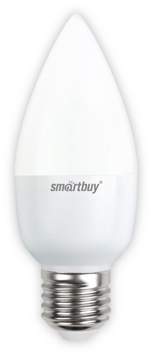 Лампа светодиодная SmartBuy SBL-C37-07-60K-E27 E27 C37