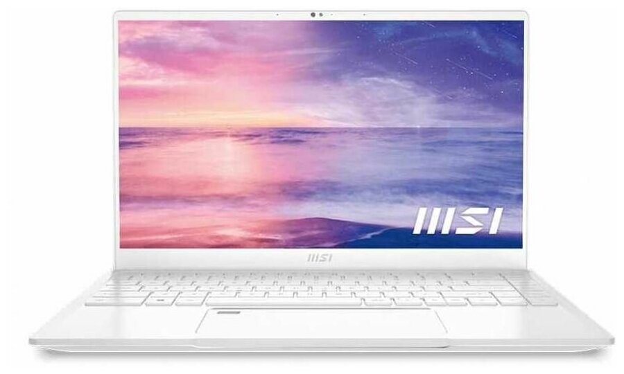 Ноутбук MSI Prestige 14 A11SC-079RU 14 FHD Intel Core i7-1195G7 16Gb 1Tb SSD no ODD NVidia GTX1650 4Gb Win10 белый