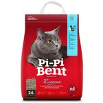 Наполнитель Pi-Pi-Bent Классик для кошек, комкующийся, 24 л, 10 кг - изображение