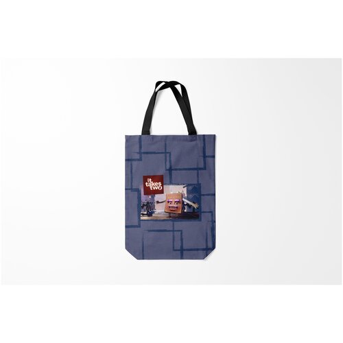 фото Сумка-шоппер / 31х42 см / геймерам / it takes two книга любви burnettie