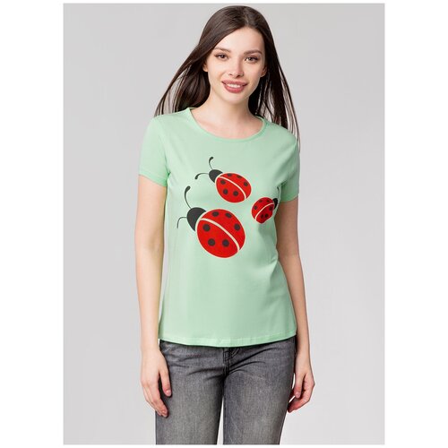 Футболка 29, Todomoda, размер 54, зеленый