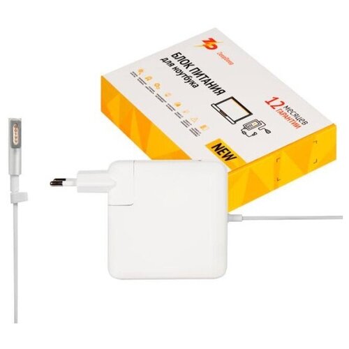 Блок питания (зарядка) Zeepdeep для MacBook A1344 A1181 A1278 A1342 MacBook Pro A1278, 60W MagSafe 16.5V 3.65A блок питания зарядка top ap203 16 5v 3 65a для ноутбука apple macbook pro 13 60w magsafe 2