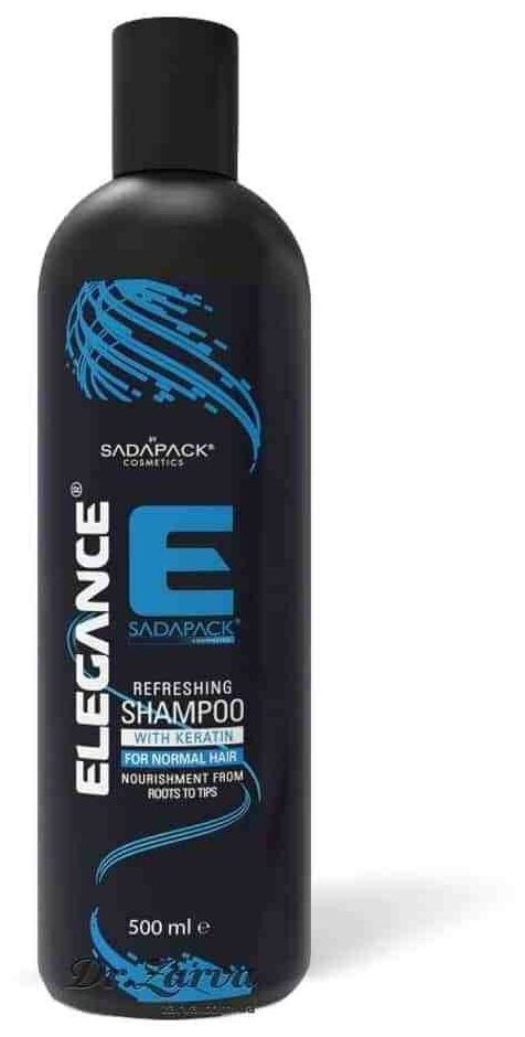 Elegance Plus Keratin Shampoo Refreshing - Шампунь для нормальных волос 500 мл