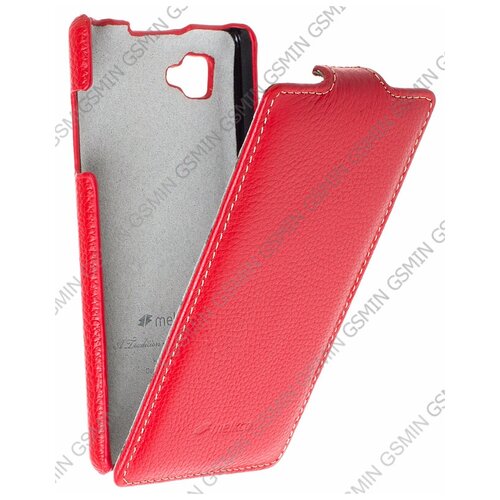 Кожаный чехол для LG Optimus 4X HD / P880 Melkco Leather Case - Jacka Type (Red LC)