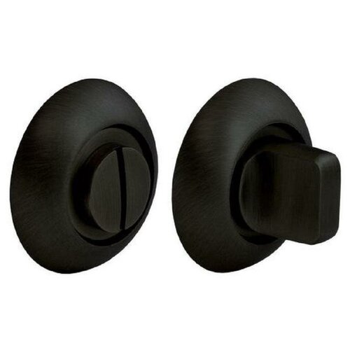 Завертка на ручку MH-WC BL, Чёрный Круглый