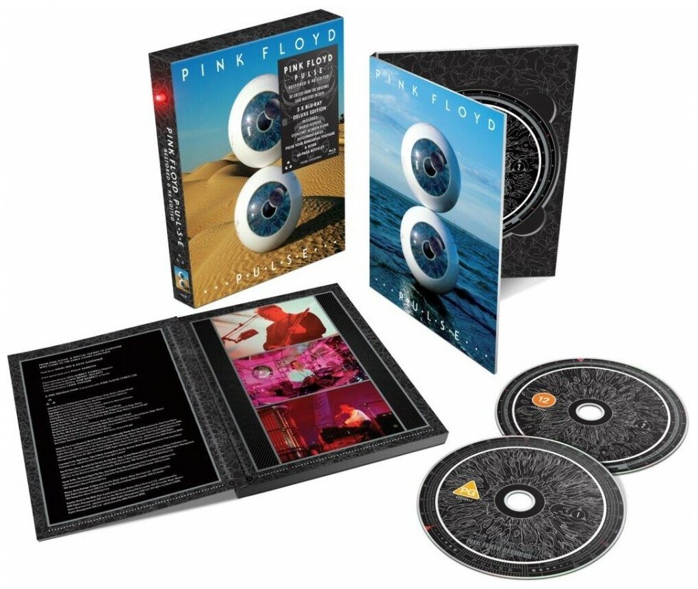 Диск Blu-Ray Warner Music Pink Floyd - P.U.L.S.E Restored & Re-Edited (Limited Edition)(2Blu-ray)