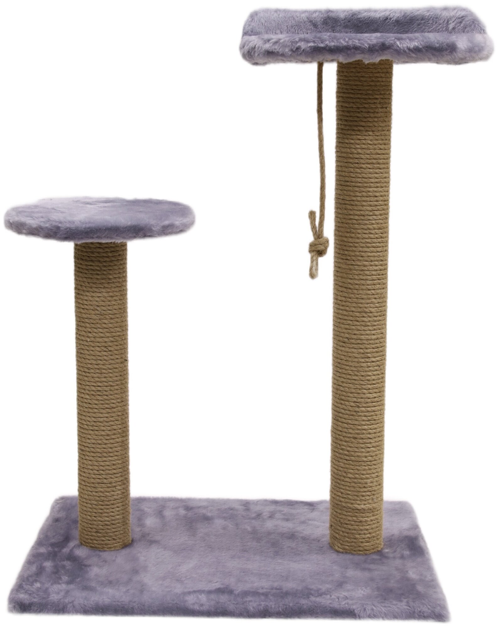 Когтеточка столбик для кошек "Пинокио" с высокой лежанкой 2шт. - фотография № 4