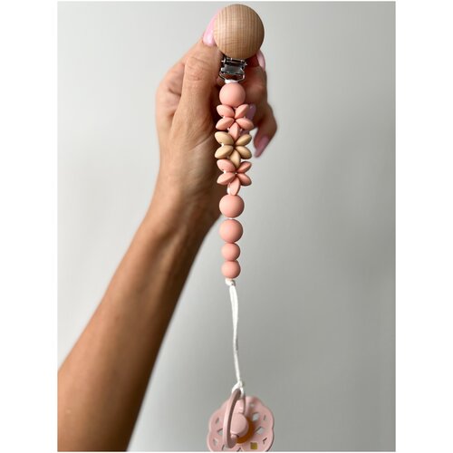 Силиконовый держатель-грызунок для пустышки CROOBIE 