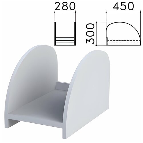 Подставка под системный блок Приоритет, 228х444х306 мм, кронберг, К-929, К-929 кронберг