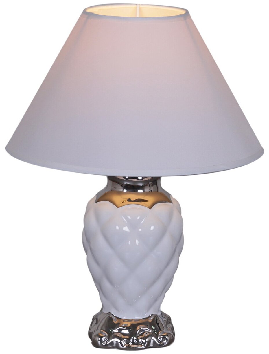 Настольная лампа с абажуром Reluce E27 11019-0.7-01SW (110019-0.7-01SW)
