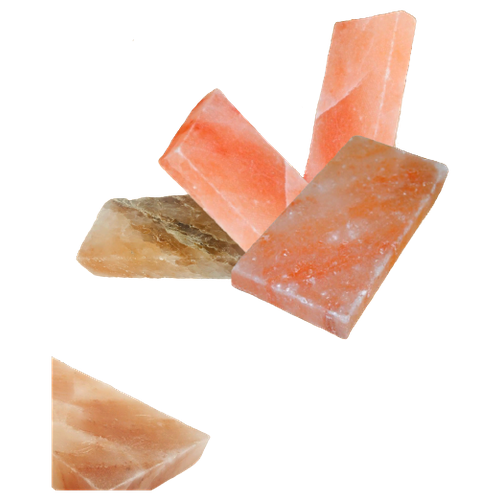 Плитка натуральная из Гималайской соли плитка из гималайской розовой соли 200x200x25 мм шлифованная