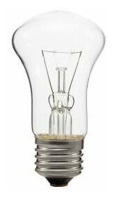 Лампа накаливания Б 25Вт E27 230В (верс.) Лисма 301056600/301060500 (упак.10 шт.)