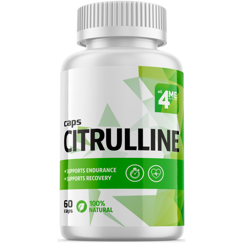 4Me Nutrition Citrulline 60 капс 4me nutrition isotonic fresh up 1000 мл яблоко