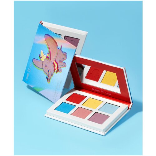 Тени для век Beauty Bay Disney colour DUMBO 6 colour palette