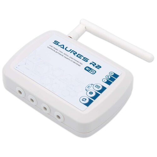 Контроллер Saures R2, Wi-Fi, 8 каналов комплект saures аквастоп лайт wi fi 1 2