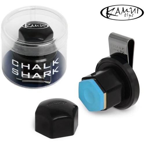 Держатель для мела Kamui Roku Chalk Shark магнитный черный держатель для бильярдного мела восьмиугольный black pen