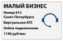 Сертификат на тариф Алло Инкогнито "Малый Бизнес" - Красивый многоканальный городской номер Санкт-Петербурга и Виртуальная АТС (online подключение)