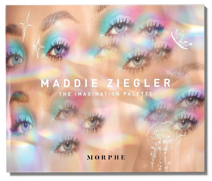 Morphe Палетка теней X Maddie Ziegler The Imagination Palette разноцветный 28 г